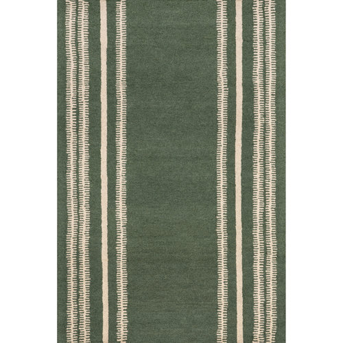 Arvin Olano x Rugs USA Kari Striped Wool Area Rug Wayfair